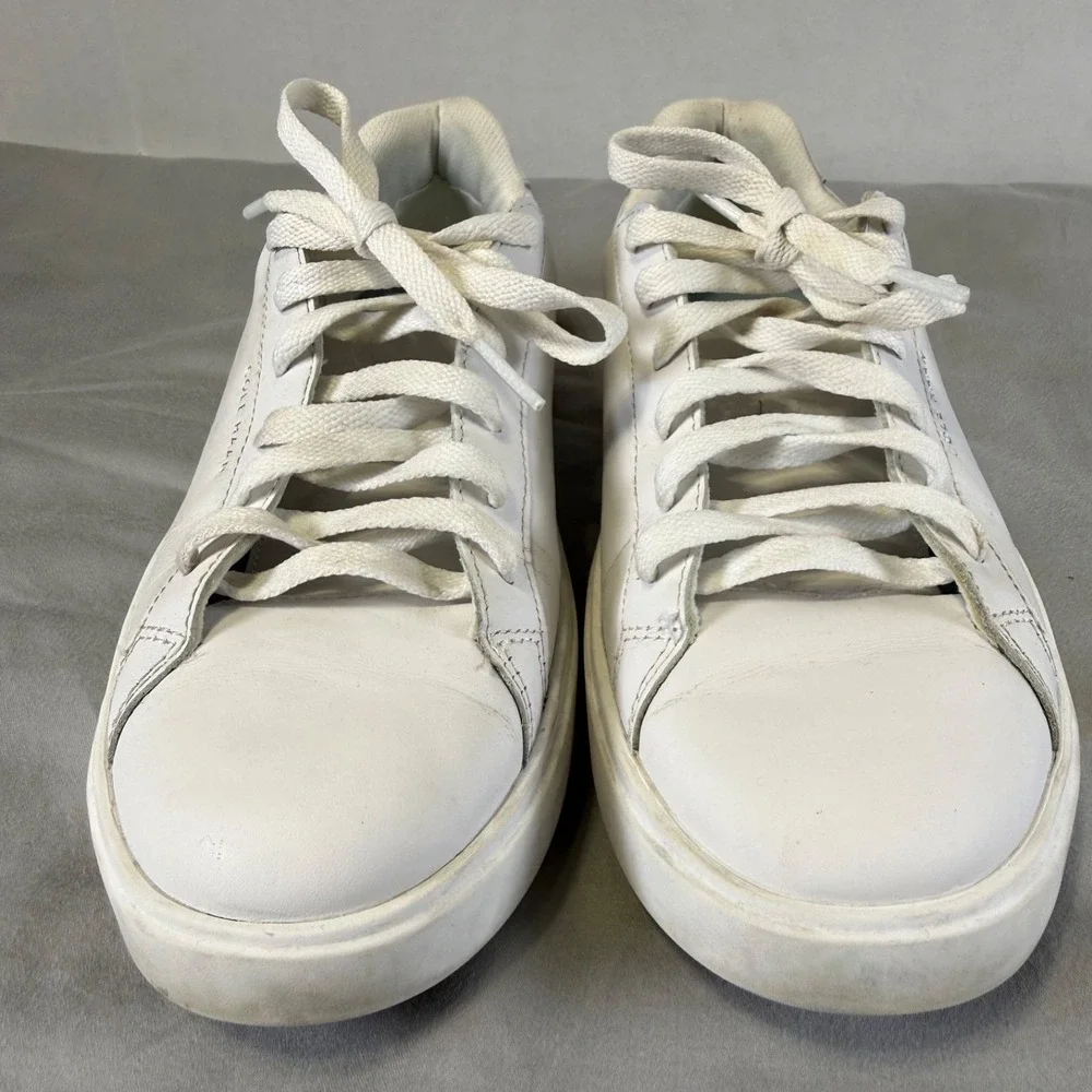 COLE HAAN Grand Crosscourt Daily Court Sneakers Women's Size 8.5  White